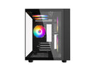 Gabinete Gamer Aquário PIXXO PRETO, M-ATX - CGH100B